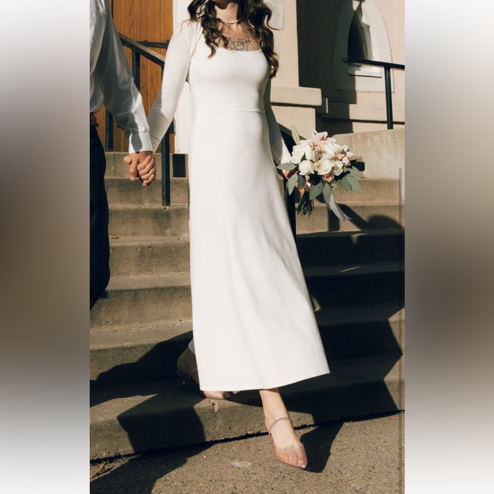 Chic White Maxi Dress - Marcella Marvin - Picture 4 of 10